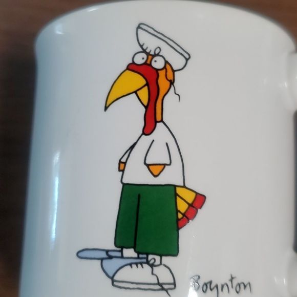 Vintage Boynton Chicken I've Got Everything Under Control Upside Down Mug Cup - Picture 7 of 7